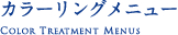 カラーリングメニュー